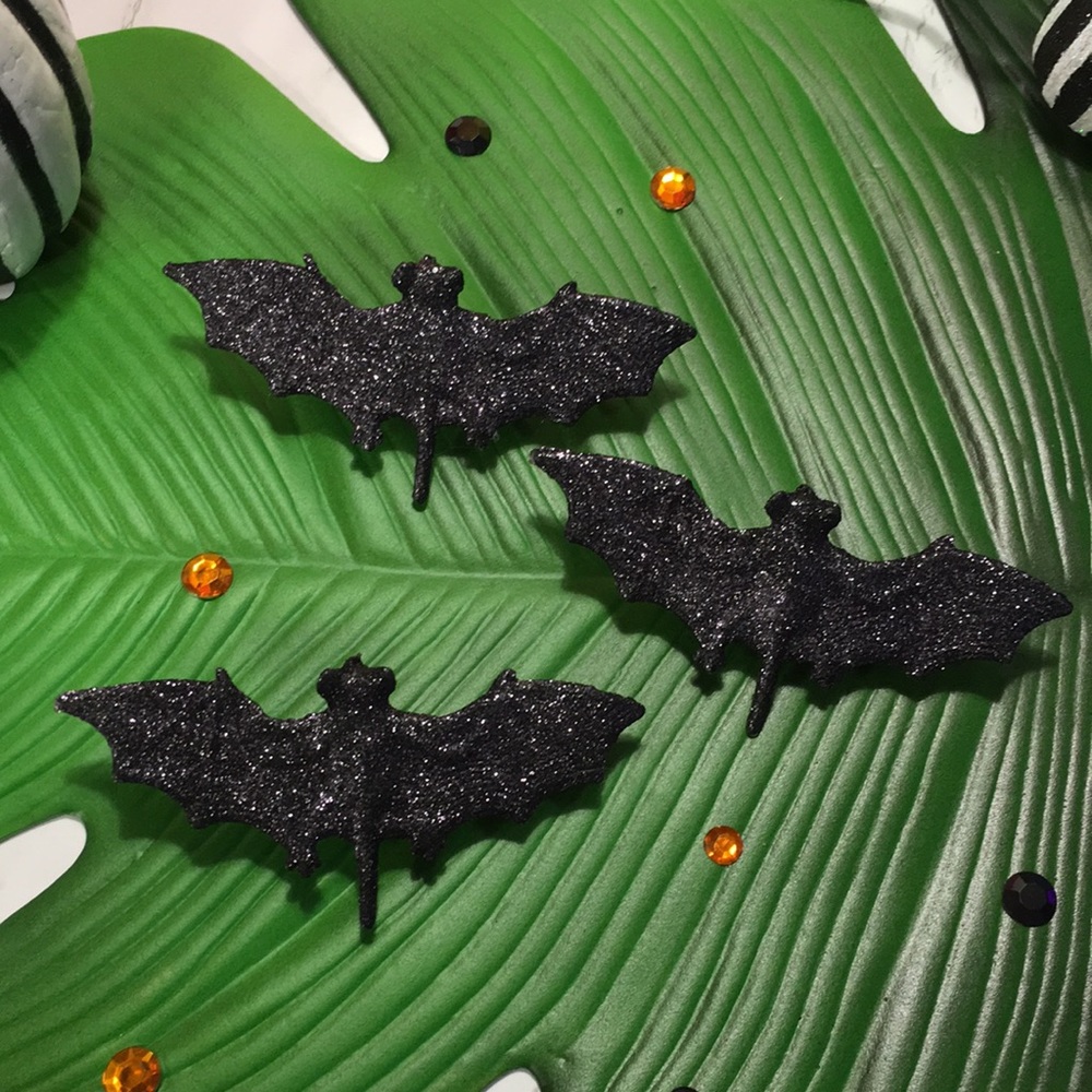 5/$25  Girls bat hair clips 🦇